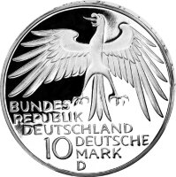 Deutschland 10 DM 1972 Sportstätten G - PP in Originalfolie