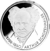 Deutschland 10 DM 1988 Arthur Schopenhauer - PP