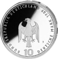 Deutschland 10 DM 1989 800 Jahre Hamburger Hafen - PP