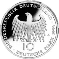 Deutschland 10 DM 1991 200 Jahre Brandenburger Tor - PP