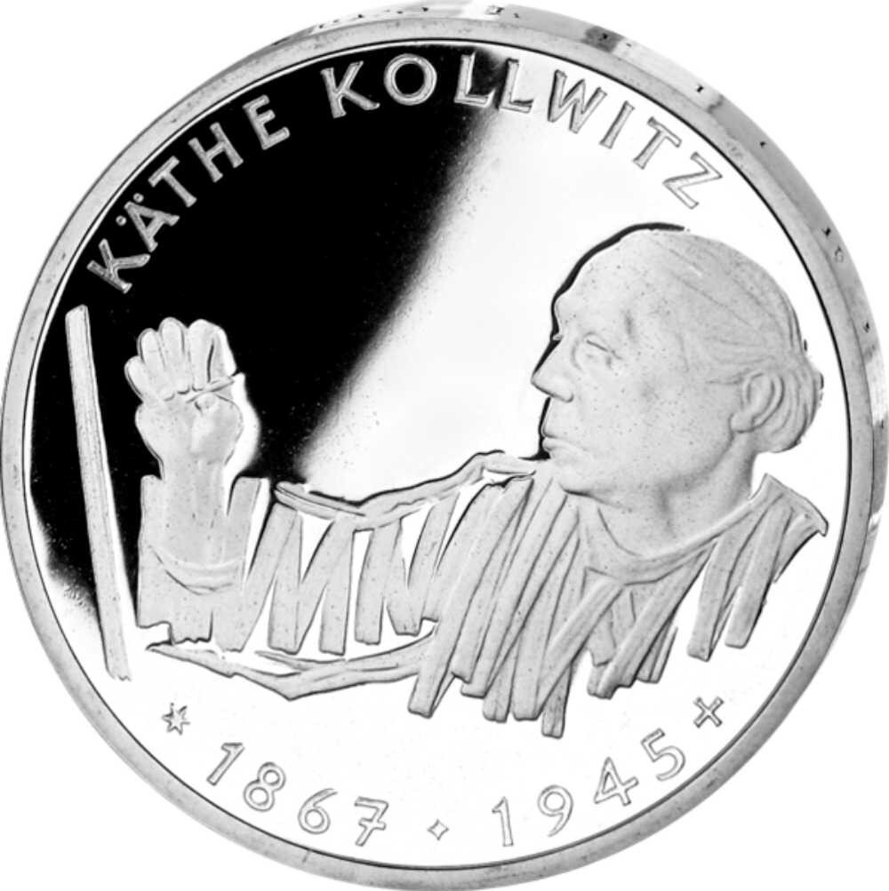 Deutschland 10 DM 1992 Käthe Kollwitz - PP