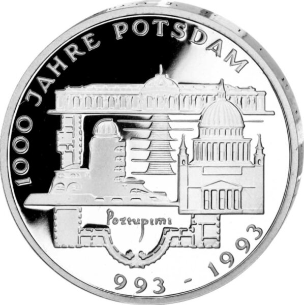 Deutschland 10 DM 1993 1000 Jahre Potsdam - PP