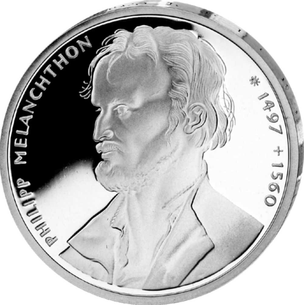 Deutschland 10 DM 1997 Philipp Melanchthon G - PP