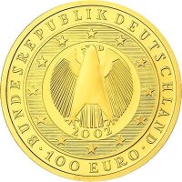 Deutschland 200 Euro 2002 G Einführung des Euros 1 oz Gold