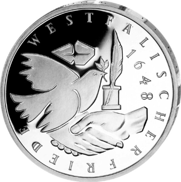 Deutschland 10 DM 1998 350 Jahre Westfälischer Friede J - PP