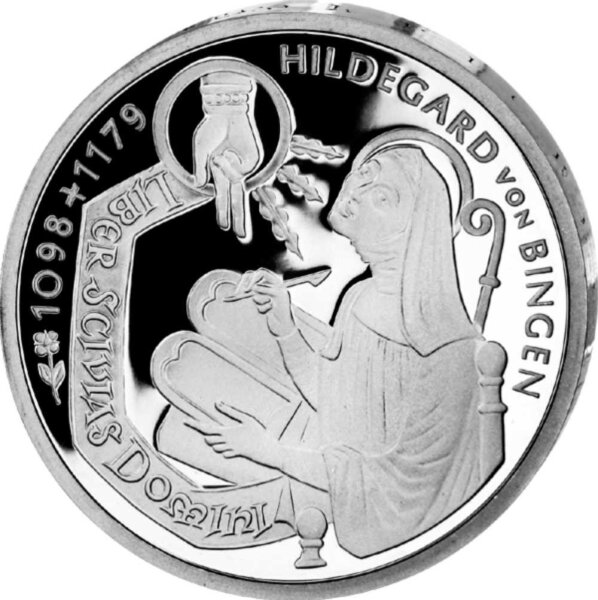 Deutschland 10 DM 1998 Hildegard von Bingen G - PP