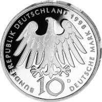 Deutschland 10 DM 1998 Hildegard von Bingen J - PP