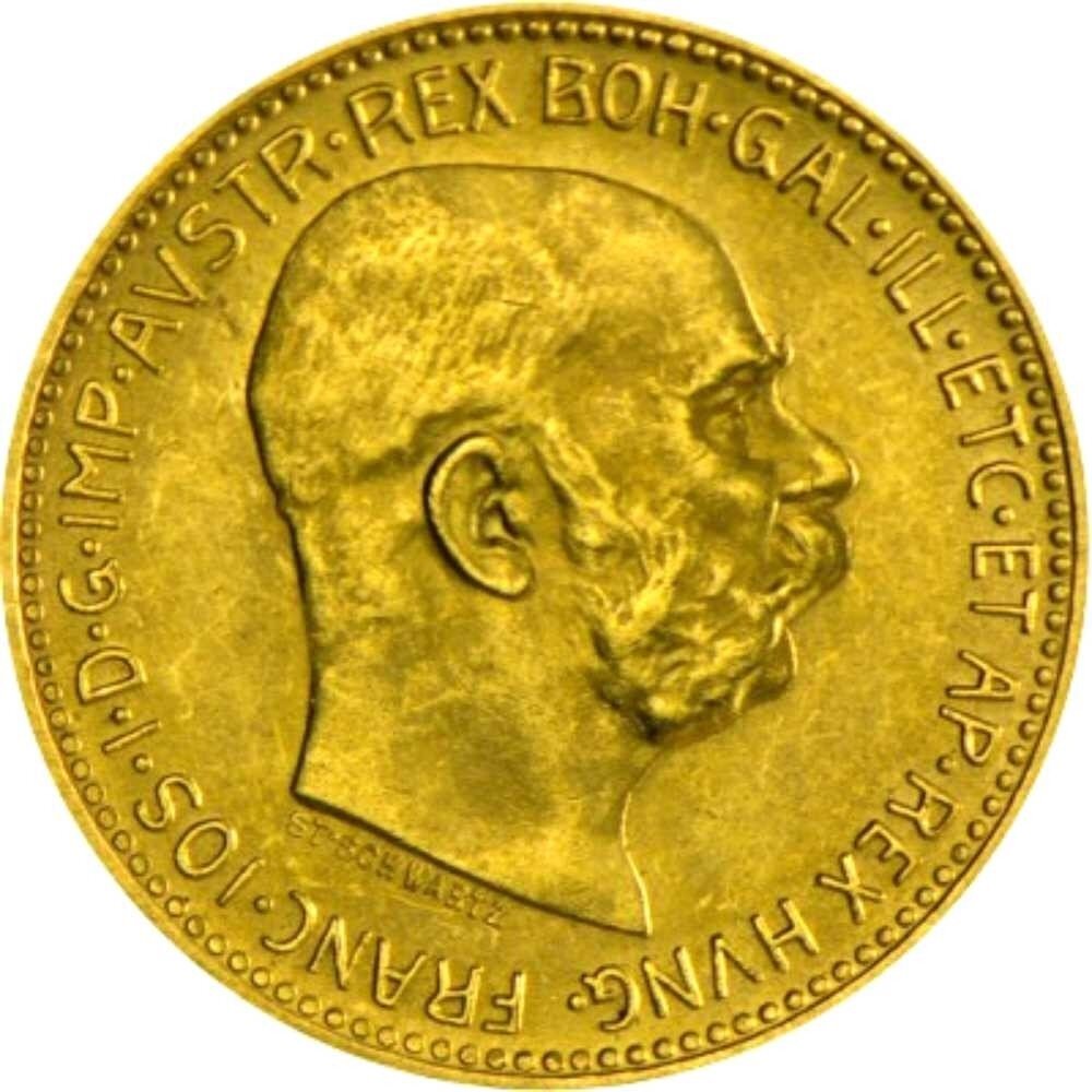 Österreich 20 Kronen Franz Joseph NP Gold