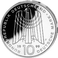Deutschland 10 DM 1999 50 Jahre SOS-Kinderdörfer G - PP