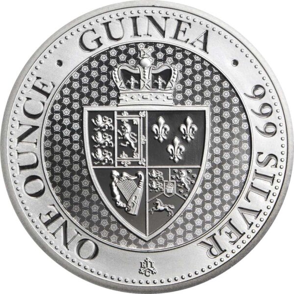 Saint Helena Spade Guinea Shield 2019 1 oz Silber