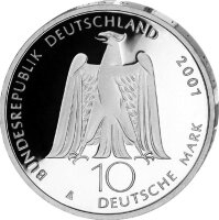Deutschland 10 DM 2001 200. Geburtstag A. Lortzings D - PP