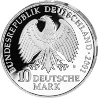 Deutschland 10 DM 2001 750 Jahre Katharinenkloster D - PP