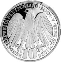 Deutschland 10 DM 2001 50 Jahre BVerfG F - PP