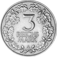 J.321 Weimarer R. 3 Mark 1925 "Zur Jahrtausendfeier der Rheinlande"