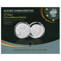 Deutschland 20 Euro 2018 Gewandhausorchester - PP