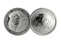 Kongo Gorilla 2018 1 oz Silber