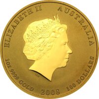 Australien Lunar II 2008 Jahr der Maus 1 oz Gold
