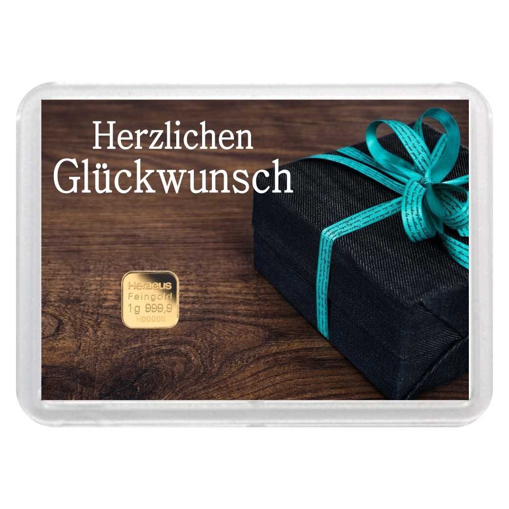 Geschenkbarren "Herzlichen Glückwunsch" 1...