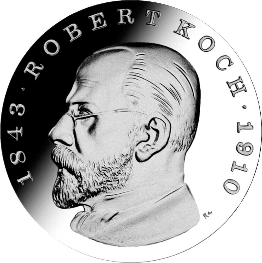 DDR 5 Mark 1968 Robert Koch