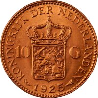 Niederlande 10 Gulden div. Gold