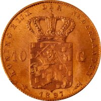 Niederlande 10 Gulden div. Gold