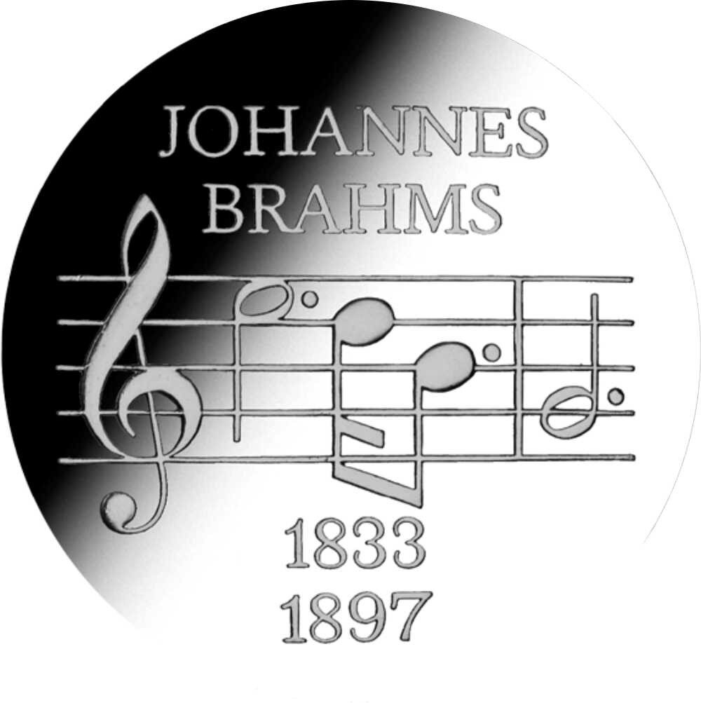DDR 5 Mark 1972 Johannes Brahms