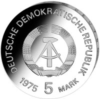 DDR 5 Mark 1975  Internationales Jahr der Frau