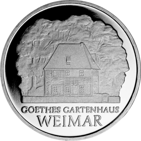 DDR 5 Mark 1982 Goethes Gartenhaus Weimar