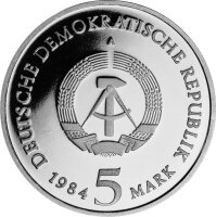 DDR 5 Mark 1984 Thomaskirche