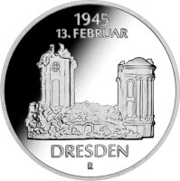 DDR 5 Mark 1985 Frauenkirche in Dresden