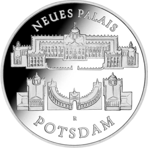 DDR 5 Mark 1986 Neues Palais in Potsdam
