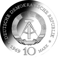 DDR 10 Mark 1969 Johann Friedrich Böttger