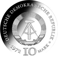 DDR 10 Mark 1972 Heinrich Heine