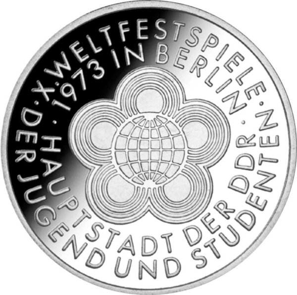 DDR 10 Mark 1973 Weltfestspiele der Jugend