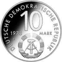 DDR 10 Mark 1973 Weltfestspiele der Jugend