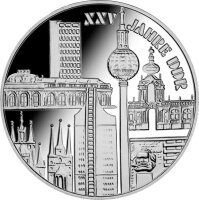 DDR 10 Mark 1974 25 Jahre DDR