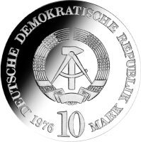 DDR 10 Mark 1976 Carl Maria von Weber