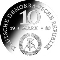 DDR 10 Mark 1980 Gerhard von Scharnhorst