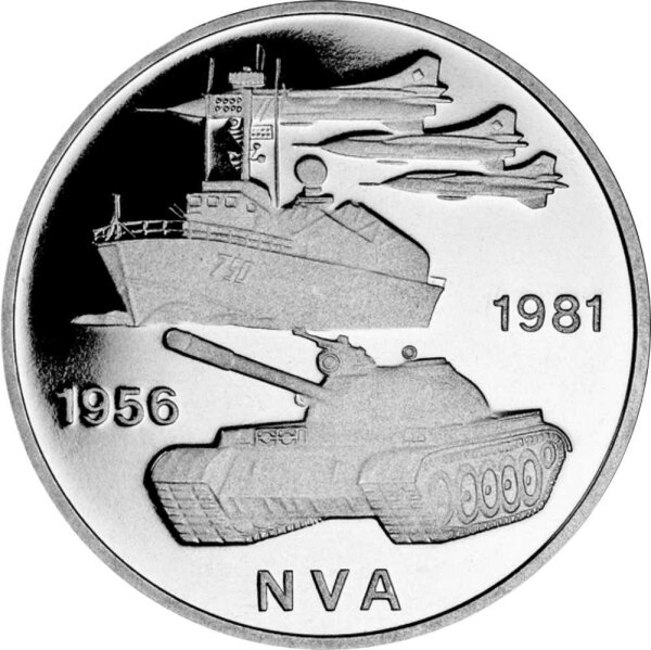 DDR 10 Mark 1981 25 Jahre Nationale Volksarmee