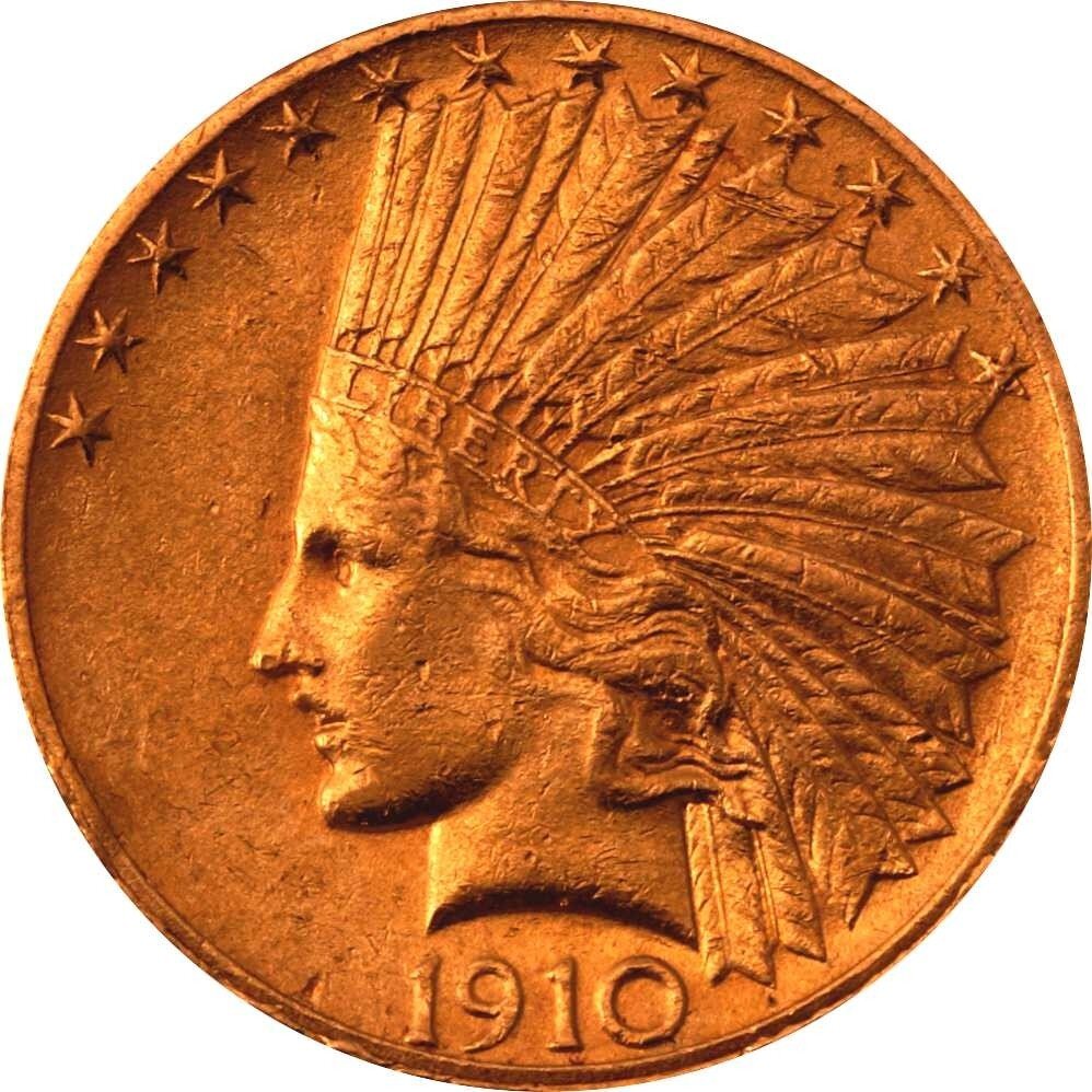 USA 10 Dollar Indian Head Gold