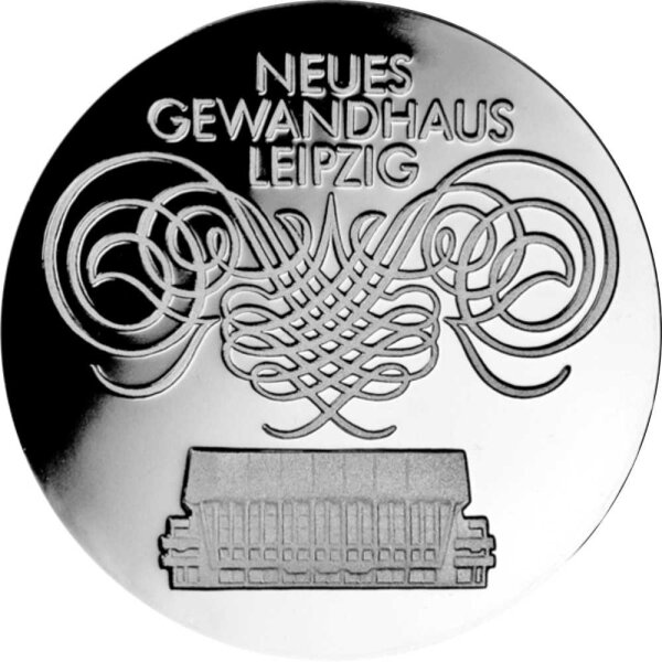 DDR 10 Mark 1982 Neues Gewandhaus Leipzig