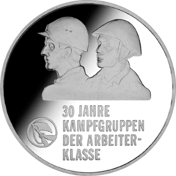 DDR 10 Mark 1983 Kampfgruppen der Arbeiterklasse
