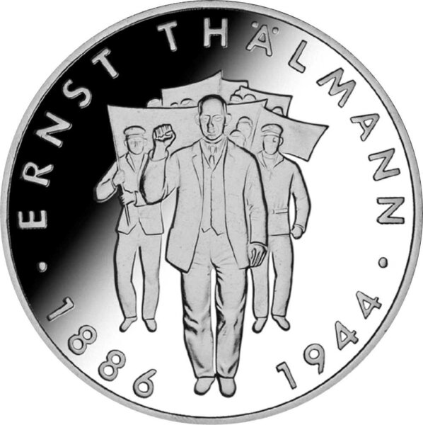 DDR 10 Mark 1986 Ernst Thälmann