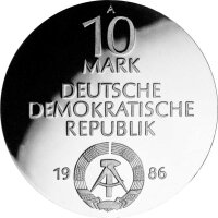 DDR 10 Mark 1986 Charité in Berlin