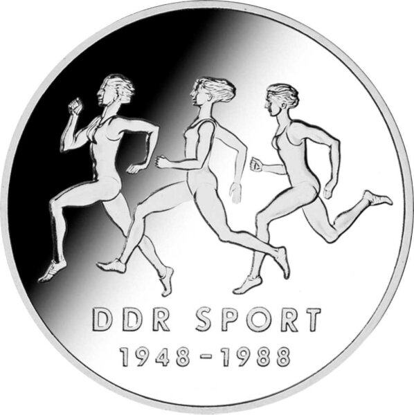 DDR 10 Mark 1988 Deutscher Sportbund