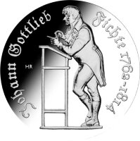 DDR 10 Mark 1990 Johann Gottlieb Fichte