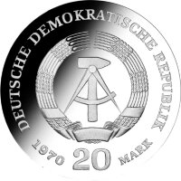 DDR 20 Mark 1970 Friedrich Engels