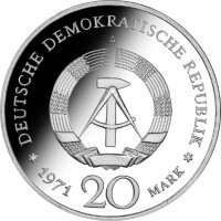 DDR 20 Mark 1971 Ernst Thälmann