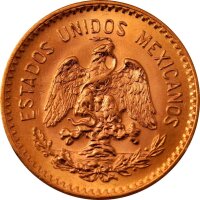 Mexiko 10 Pesos - Hidalgo - Gold