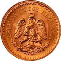 Mexiko 2,5 Pesos - Hidalgo - Gold
